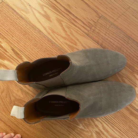 Common Projects Suede Chelsea Boots (size9) - Picture 2 of 5